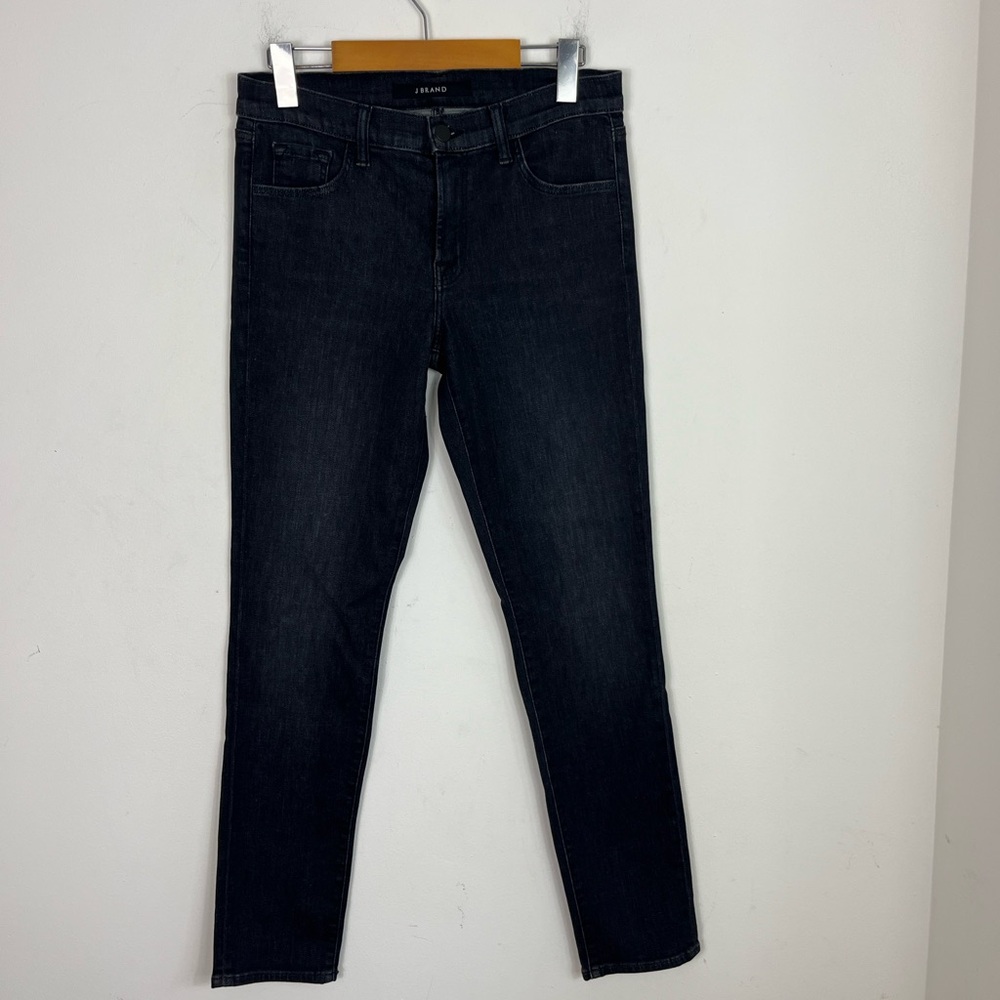 J Brand Mid Rise Skinny Jeans Dark Wash Sz 27